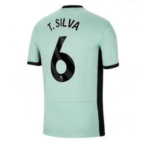 Chelsea Thiago Silva #6 Tredjetröja 2023-24 Kortärmad